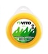 FIO NYLON QUADRADO PARA ROÇADORA 15MTS 3MM -  VITO - VIT1052