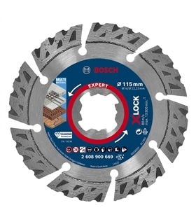 Disco abrasivo EXPERT Carbide Multi Wheel X-LOCK, 115 mm - BCH6084