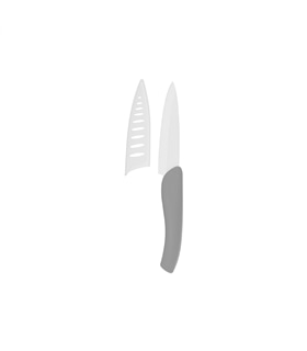 Conjunto facas cozinha ceramica Zirco 2pçs - 146635 - EDM - EDM1062
