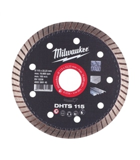 Disco diamante TURBO Super Fino DHTS - 230mm - Milwaukee - MWK1038