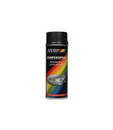Tinta Alquidica p/ reparar Pára-Choques Preto 400ml - SPR1532