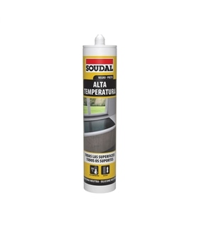 Silicone Alta Temperatura Neutro 300ºC 290ml - SOU1077