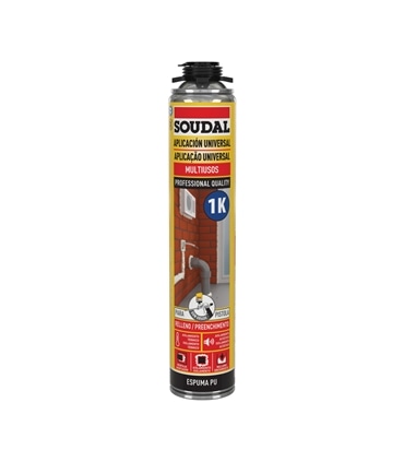 Espuma Pistolável Ultra Isolamento 750ml - Soudal - SOU1117
