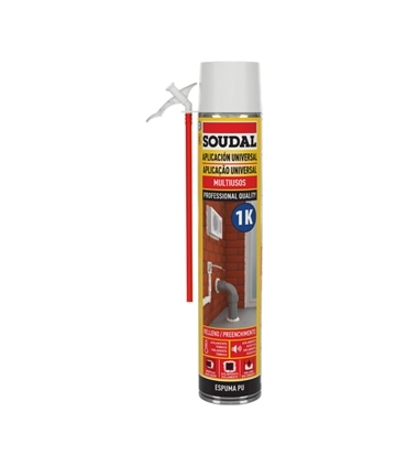 Espuma PU Foam Manual DIY 750ml  147192 - Soudal - SOU1116