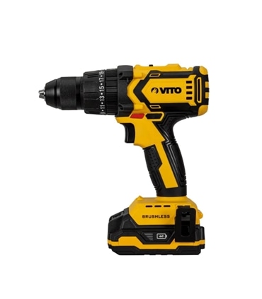 BERBEQUIM BRUSHLESS SEM FIOS 20V LI 4.0AH - VITO - VIT1401
