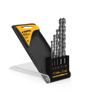 CONJUNTO 5 BROCAS PARA PEDRA - VITO #2 - VIT1284