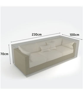 Cobertura p/ sofa 2.30x1.00x0.70m - Nortene #1 - GNJ4369