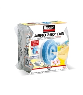 Recarga anti-humidade Flores Silv. 450g Aero 360 - Rubson - GNN6446