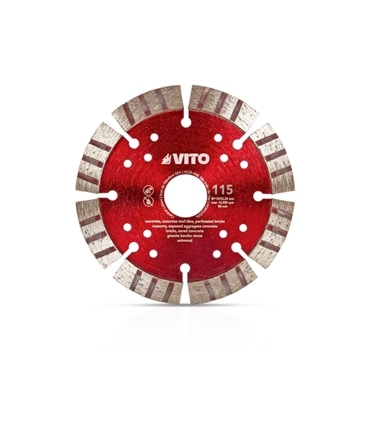 DISCO DIAMANTE GERAL OBRA PRO 115 mm - VITO - VIT1252