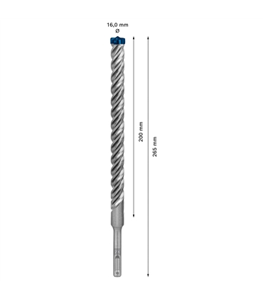Broca Expert SDS plus-7X - 16x200mm -  BOSCH #1 - BCH6134