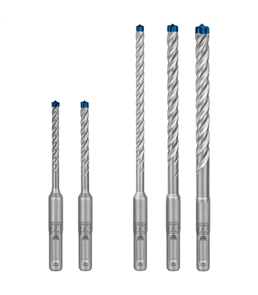 Conj. 5 Brocas Expert Robust SDS plus-7X Ø5-10mm - BOSCH - BCH6157