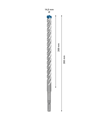 Broca EXPERT SDS plus-7X - 14x200mm - BOSCH #1 - BCH6077