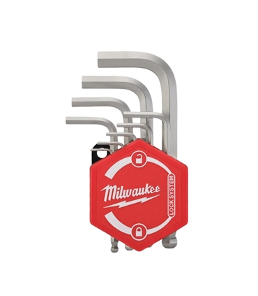 Conjunto de 9 chaves hexagonais Compact - Milwaukee - MWK1335