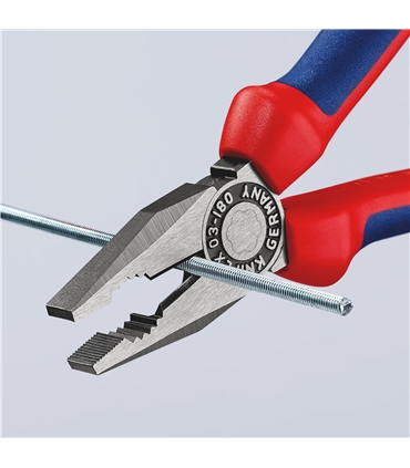 Alicate universal 180mm - 03 02 180 SB - Knipex #14 - KNI1016