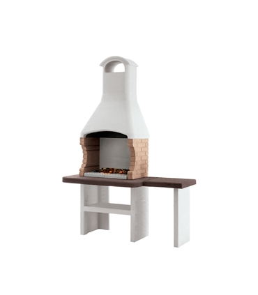 Churrasqueira Jesolo 160x71x238cm C/Grelha - CON3519