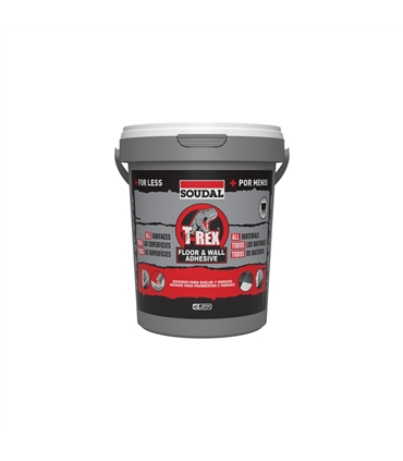 T-Rex Floor & Wall cola - Branco- 1,5Kg - 161410 - Soudal - SOU1227