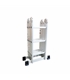 Escada multiusos aluminio 4x3  - 2.2Mt - Uso Domestico - ESC1104