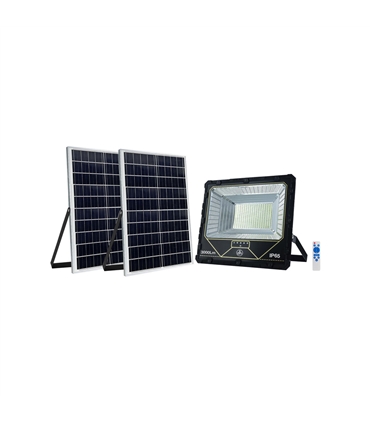 Projector solar c/ com. LED IP65 3000lm- 81.765/3000/SOL -DH - ILU1933