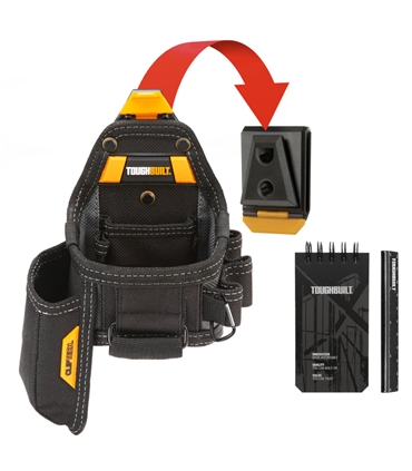 Bolsa c/ bloco notas e lapis Cliptech - TB-CT-25X - Tough - TOU1036