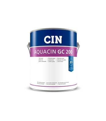 Aquacin GC200 - Tinta aquosa mate branco 15Lt - Cin - CIN1133