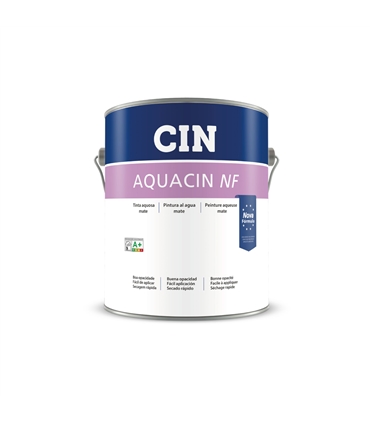 Aquacin NF - Tinta aquosa mate branco 15Lt - Cin - CIN1027