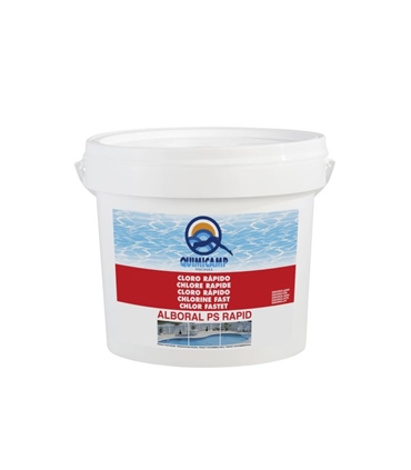 Cloro rapido granulado Alboral PS Rapid 5Kg - Quimicamp - PIS1280
