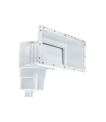 Skimmer p/ piscina Liner 360mm c/tampa quadrada - PIS1300