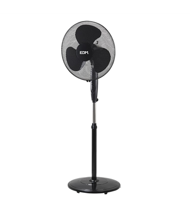 Ventoinha Pe 40cm 45W Preto "Black Series" - EDM - GNN4952