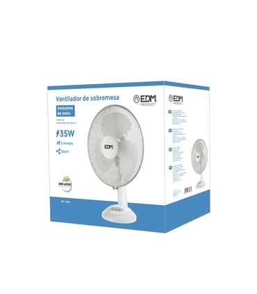 Ventoinha de Mesa Ø30cm 35w - 33963 - EDM #1 - GNN6246