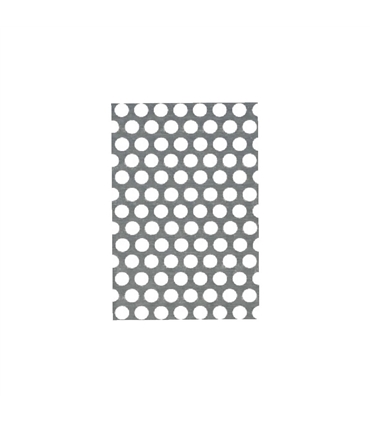 Chapa aluminio perfurada 120 x 1000 x 1,5mm - 467005 - ACA1495