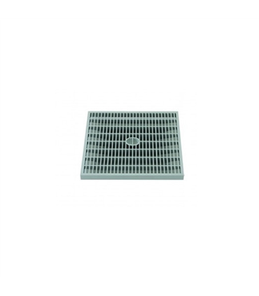 Grelha cinza - 30 x 30cm - 1357 - HID1226
