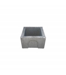 Caixa visita cimento esgoto s/fundo 300x300x250 mm - CON1378