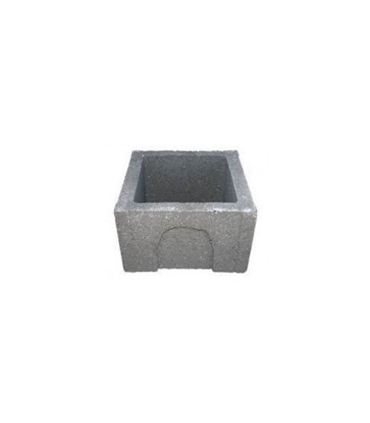Caixa visita cimento esgoto s/fundo 300x300x250 mm - CON1378