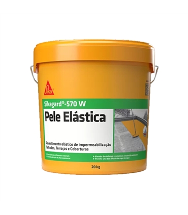 Sikagard Pele Elastica Telha - 20Kg - 570W - SIK1168