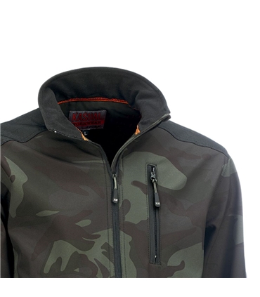 Casaco corta vento camuflagem XL ref 3894 KAMALEON JUBA - SEG3030