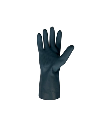 Luva neop./latex flocado Grandeur 70 preto - 321CB/8 - Juba - SEG4238