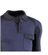 Polo " Serie Flex" azul/preto Tam XL - 681 - JUBA #1 - SEG2627
