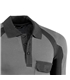 Polo " Serie Flex" cizento/preto Tam S - 671 - JUBA - SEG2620