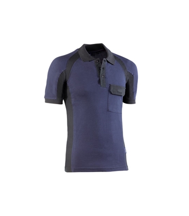 Polo - Serie Flex  azul/preto -680/XL - JUBA - SEG2503