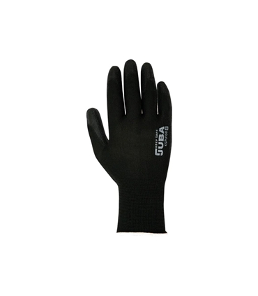 Luvas nylon preto revest. poliuretano Tam.10 - KSPU100 -Juba - SEG3756