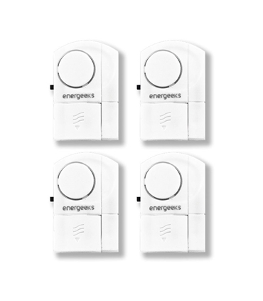 Pack 4 alarmes p/ portas e janelas - AL006 - Energeeks - DOM1018