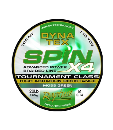 Fio DYNA-Tex Spin X4-FY*110yds*0,18/28lb 10 130-01-118 - PES1122