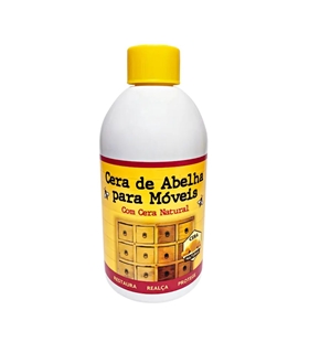 Cera de abelhas p/móveis 500ml - Margem - SPD2004