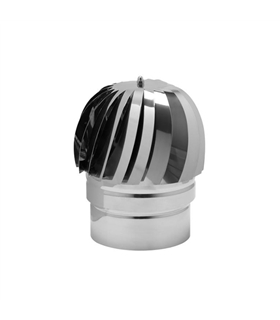 Ventilador eolico inox 150mm - CAN2925