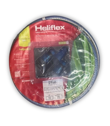Kit Mangueira Helijardim Vita - Ø15mm x 15Mt- Heliflex - GNJ4607