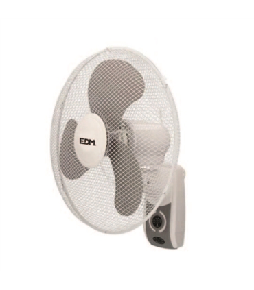 Ventoinha de parede c/ comando 60W - 33916 - EDM - GNN6525