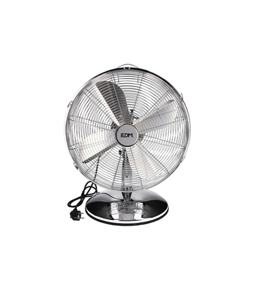 Ventoinha de Mesa 60W Ø40cm cromo - 33972 - EDM - GNN7154