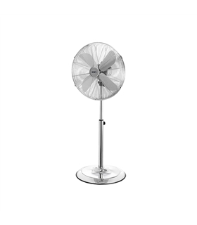 Ventoinha de Pé 60W Pás Ø40cm Cromado- EDM - GNN4955