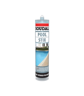 Cola e veda p/piscinas Pool Stix 290ml - 132544 - Soudal - SOU1216