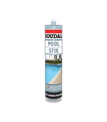Cola e veda p/piscinas Pool Stix 290ml - 132544 - Soudal - SOU1216